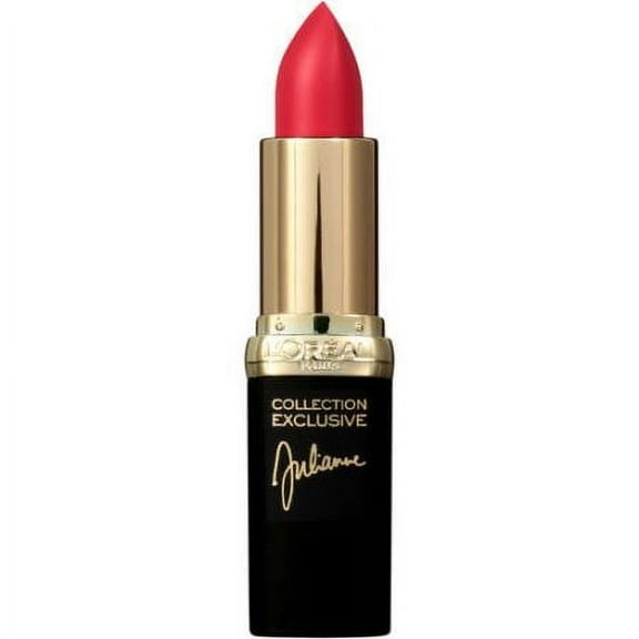 L'Oreal Paris Colour Riche Collection Exclusive Lipstick, Julianne's Red, 0.13 oz