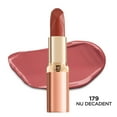 thumbnail image 1 of L'Oreal Paris Colour Riche Les Nus Intense Lipstick, 179 Nu Decadent, 1 of 8