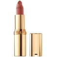 thumbnail interactive-video image 1 of L'Oreal Paris Colour Riche Original Satin Lipstick for Moisturized Lips, 840 Nature's Blush, 1 of 7