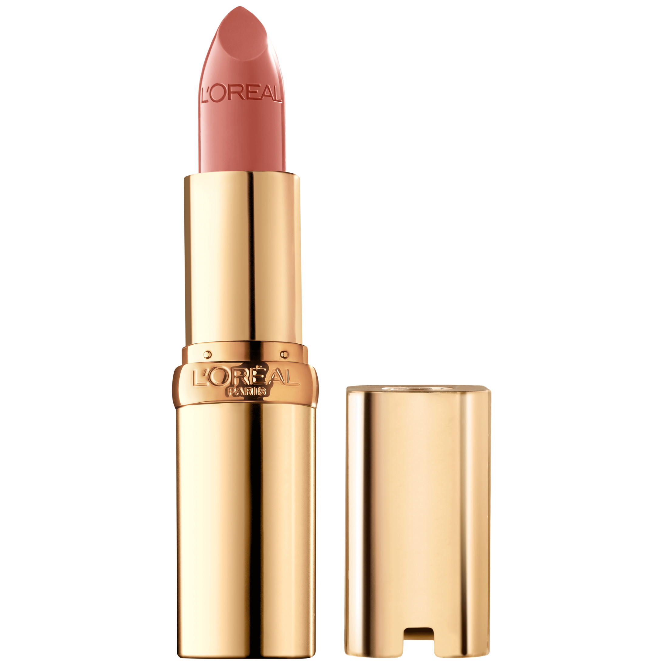 L'Oreal Paris Colour Riche Original Satin Lipstick for Moisturized Lips, 843 Toasted Almond