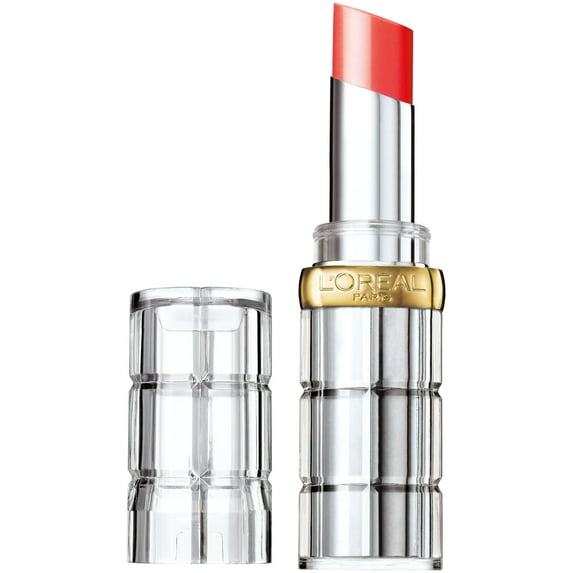 L'Oreal Paris Colour Riche Shine Glossy Ultra Rich Lipstick, Luminous Coral