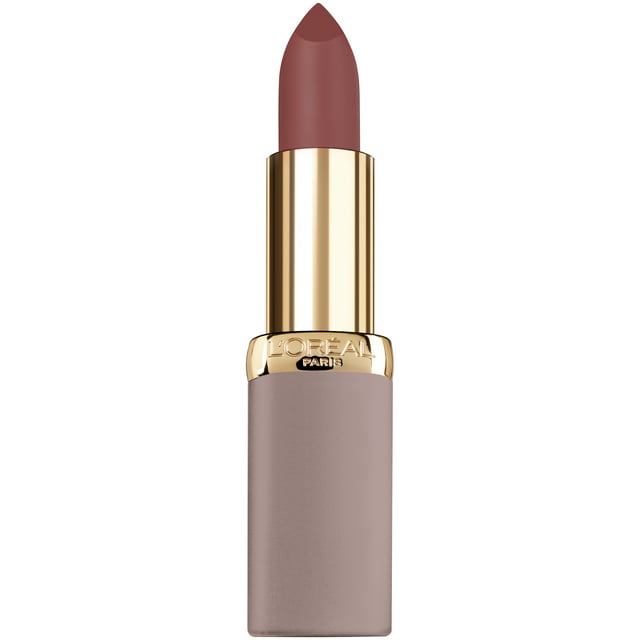 L'Oreal Paris Colour Riche Ultra Matte Highly Pigmented Nude Lipstick, Bold Mauve, 0.13 oz.