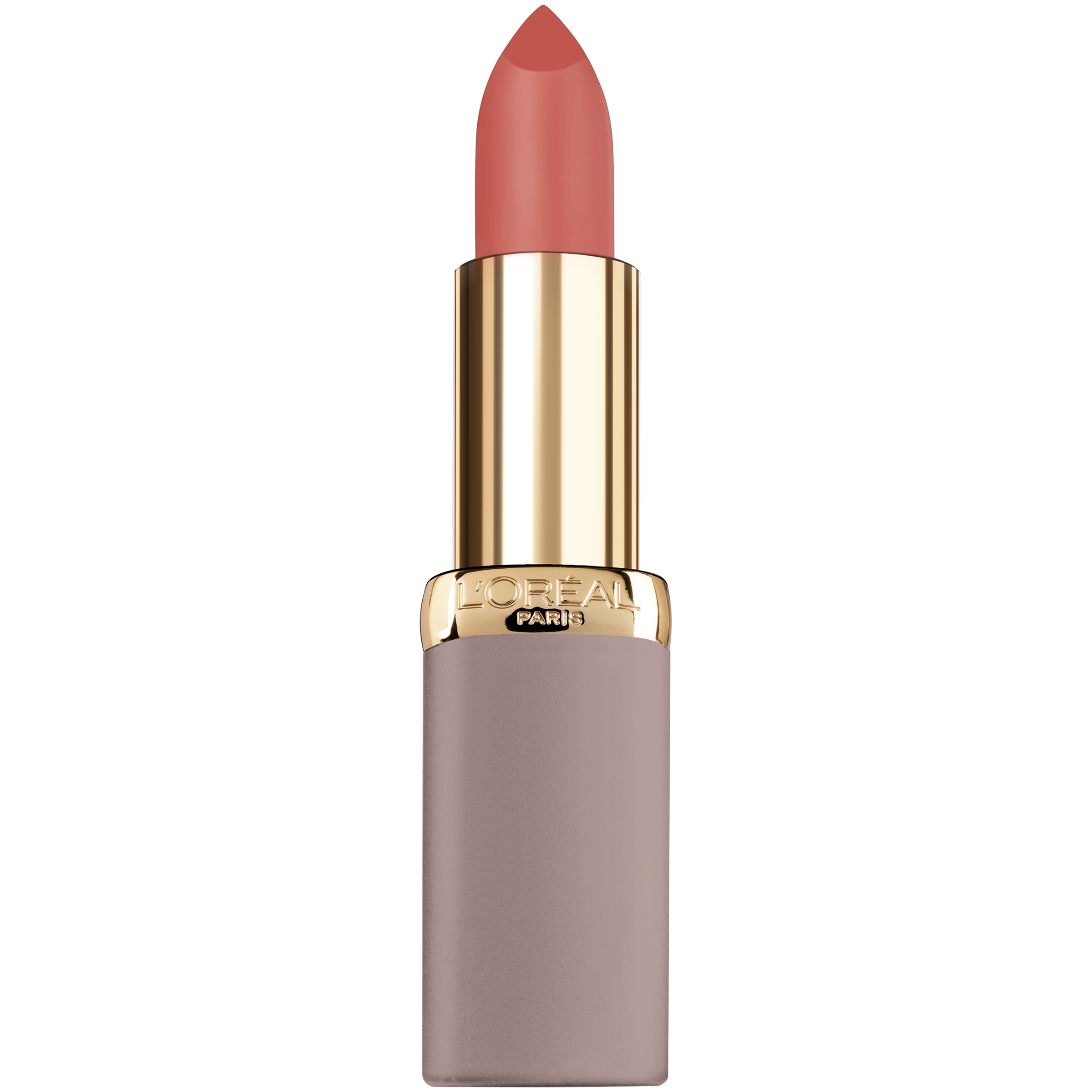 L'Oreal Paris Colour Riche Ultra Matte Highly Pigmented Nude Lipstick, Risque Roses, 0.13 oz. - image 1 of 5