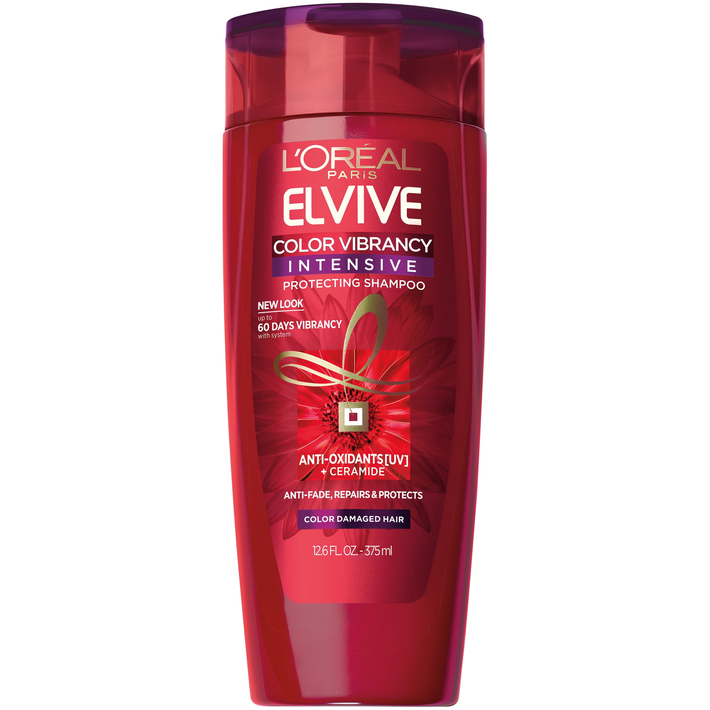 Paris Elvive Color Vibrancy Intensive Protecting Shampoo, 12.6 fl. oz. - Walmart.com