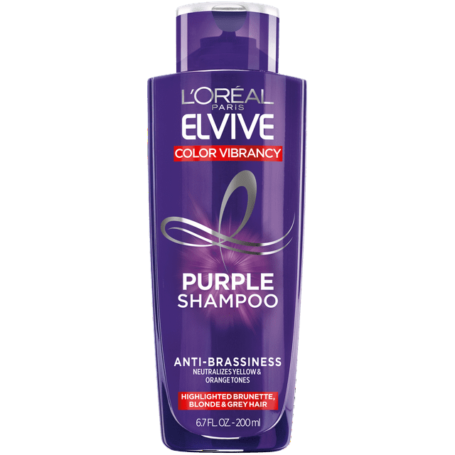 L'Oreal Paris Elvive Color Vibrancy Nourishing Purple Shampoo, 6.7 fl