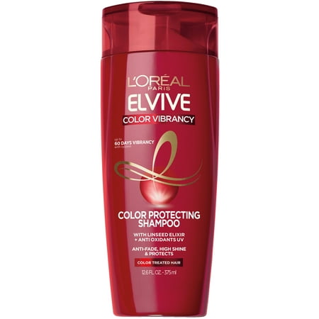 L'Oreal Paris Elvive Color Vibrancy Protecting Shampoo, Squeeze, 12.6 fl oz