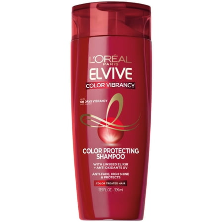 L'Oreal Paris Elvive Color Vibrancy Protecting Shampoo, Squeeze, 13.5 fl oz