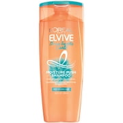 LOreal Paris Elvive Dream Lengths Curls Moisturizing Push Shampoo, for Curly Hair, 13.5 fl oz