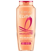 L'Oreal Paris Elvive Dream Lengths Damaged Hair Repairing Shampoo, Squeeze, 12.6 fl oz