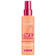 LOreal Paris Elvive Dream Lengths Heat Slayer Frizz Control, Pre-Iron Spray, Heat Protection, 4.4 oz
