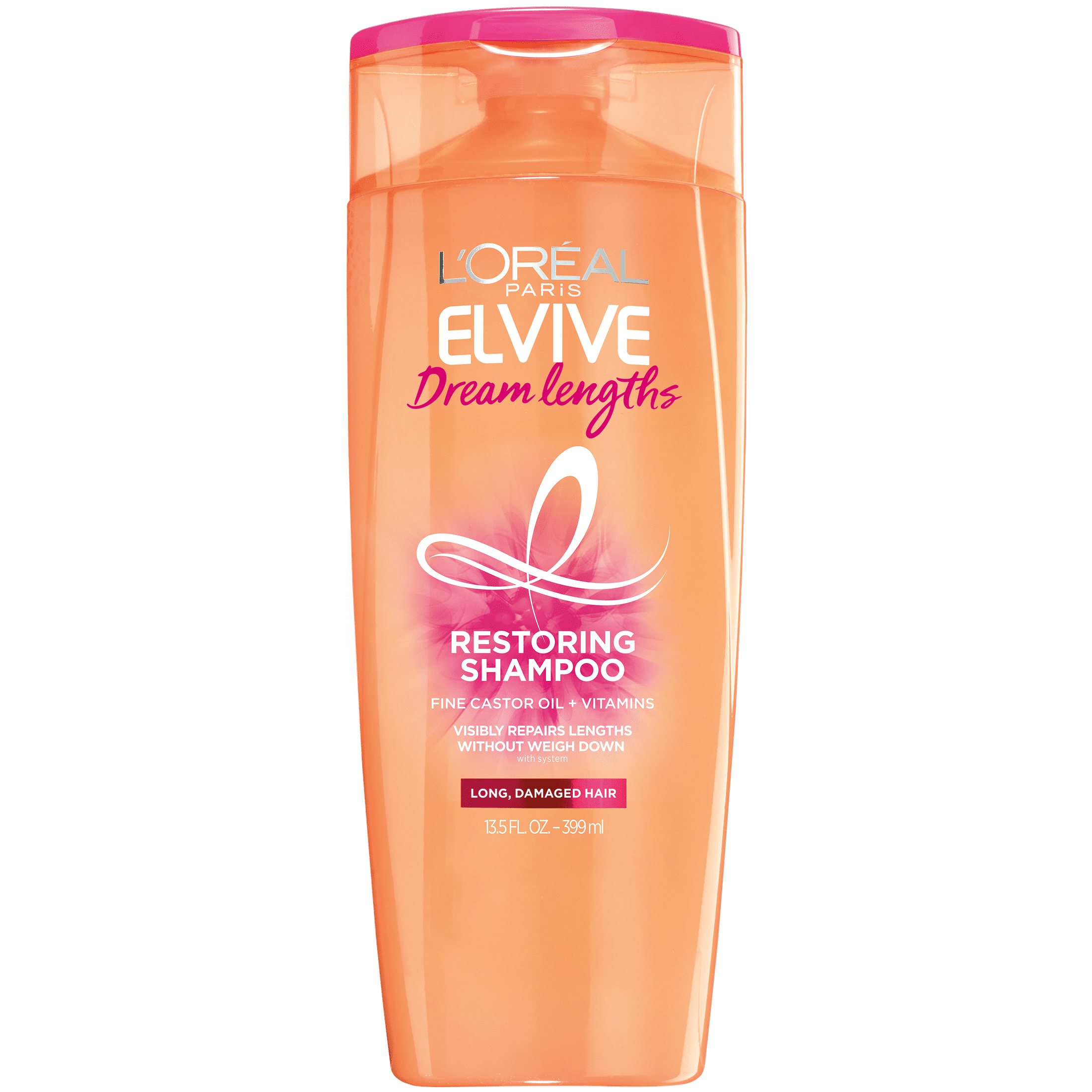 L'Oreal Paris Elvive Dream Lengths Restoring Shampoo for Long & Damaged Hair - 13.5 fl oz
