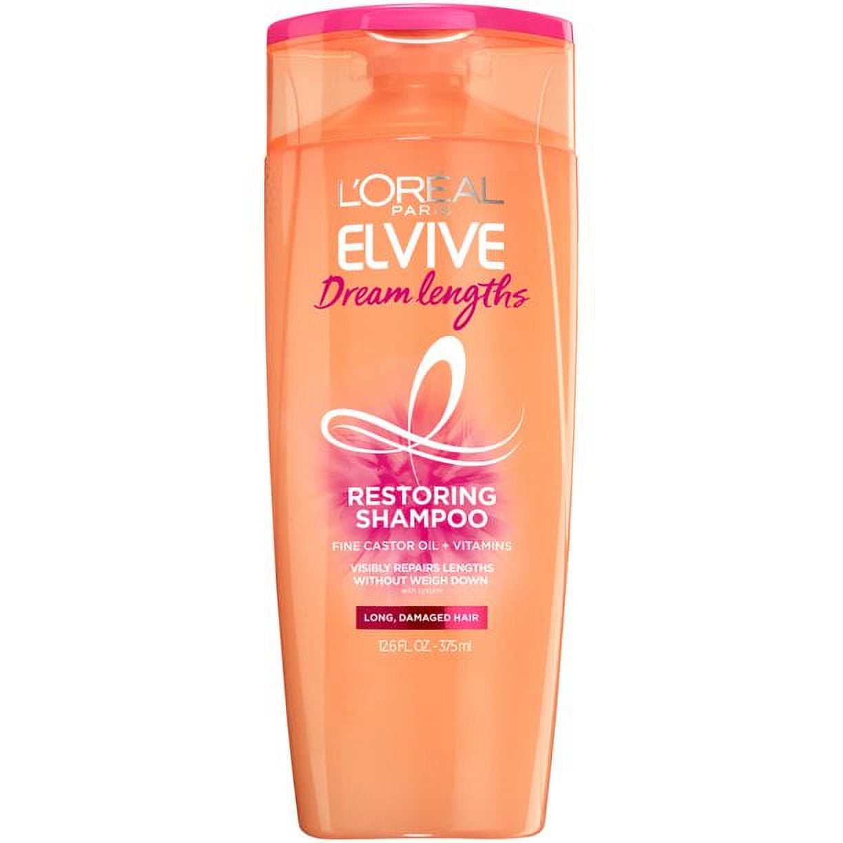 L'Oreal Paris Elvive Dream Lengths Restoring Shampoo, 13.5 fl oz