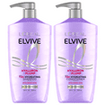 thumbnail image 1 of L'Oreal Paris Elvive Hyaluron Plump Hydrating Shampoo and Conditioner Set with Hyaluronic Acid, 26.5 fl oz, 1 of 6