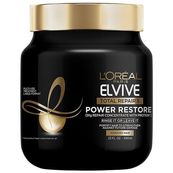 L'Oreal Paris Elvive Total Repair 5 Power Restore Multi-Use Treatment, 23.0 fl oz