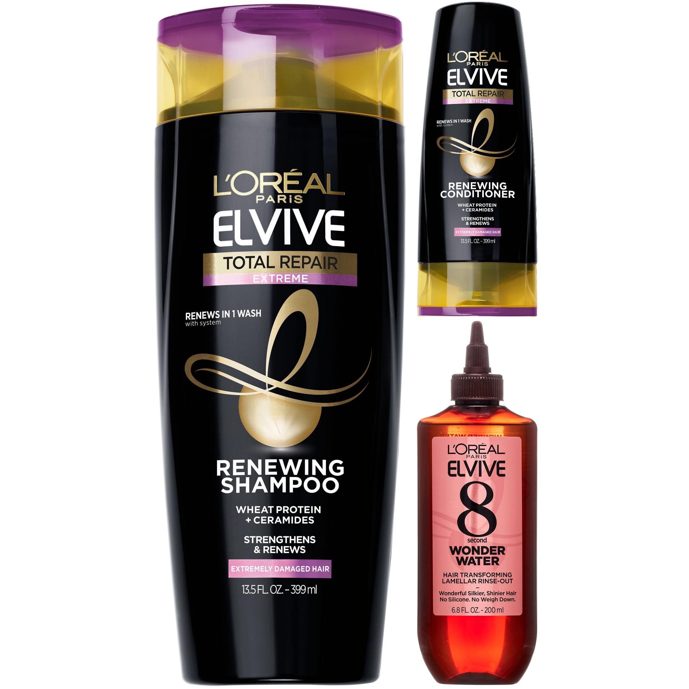 L'Oreal Paris Elvive Total Repair Extreme Renewing Shampoo, Conditioner