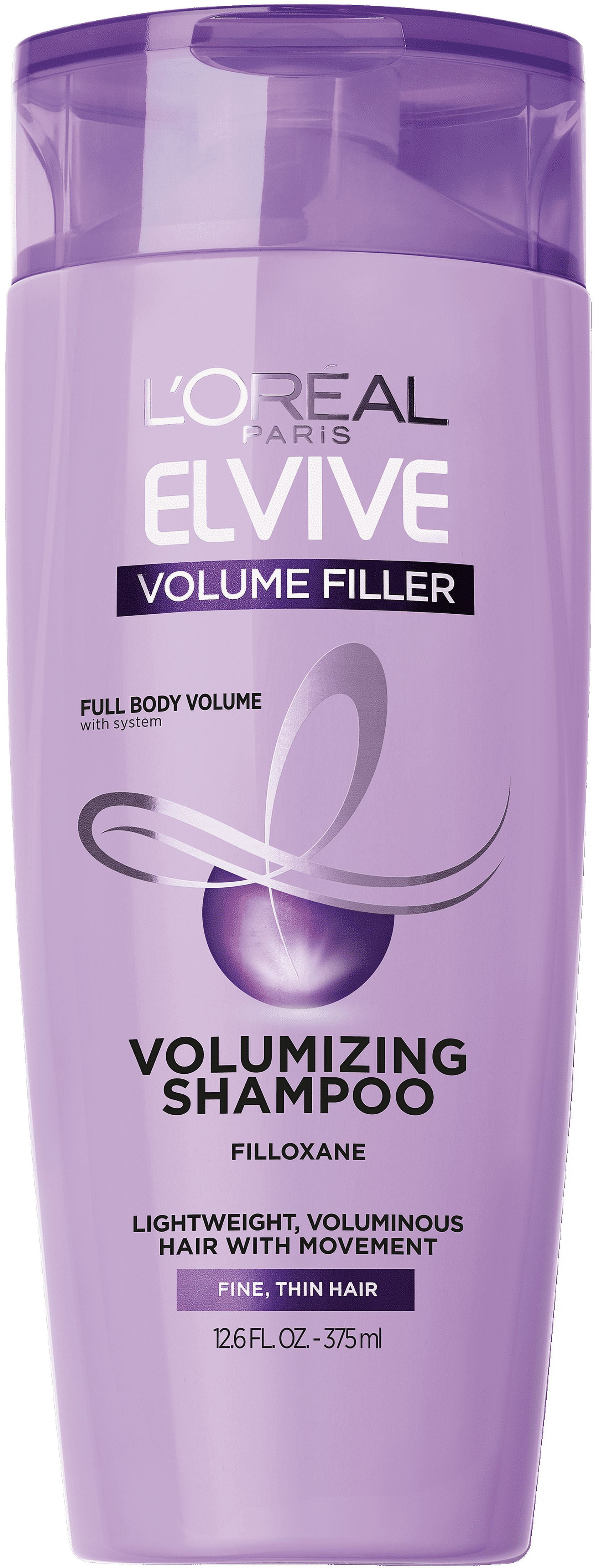 L'Oreal Paris Elvive Volume Filler Thickening, Volumizing, Shampoo, 12.6 fl oz