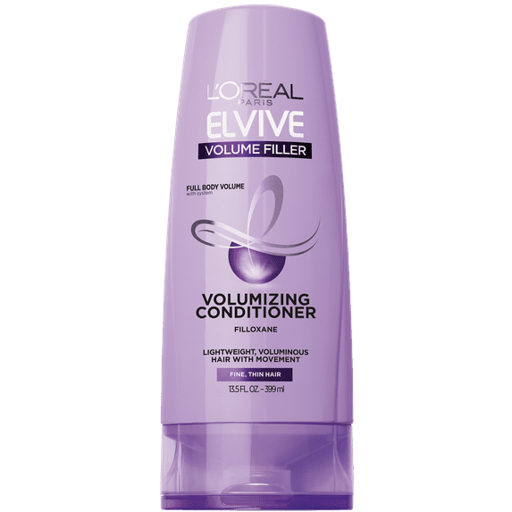 L'Oreal Paris Elvive Volume Filler Volumizing Conditioner with Filloxane, All Hair Types 13.5 fl oz
