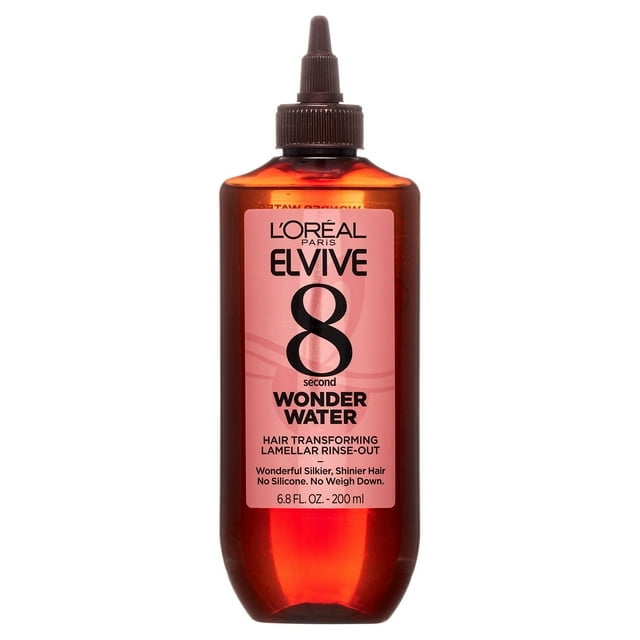 LOreal Paris Elvive Wonder Water Rinseout Treatment, for Damaged Hair, 6.8 fl oz, Light Weight (Pac(图1) LOreal Paris Elvive Wonder Water Rinseout Treatment, for Damaged Hair, 6.8 fl oz, Light Weight (Pac(图1)