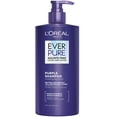 thumbnail image 1 of L'Oreal Paris Ever Pure Sulfate Free Purple Shampoo, Colored Treated Hair, 23 fl oz, 1 of 4