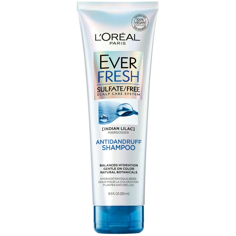 Justering Brudgom grad L'Oreal Paris EverFresh Antidandruff Shampoo Sulfate Free, 8.5 fl. oz. -  Walmart.com