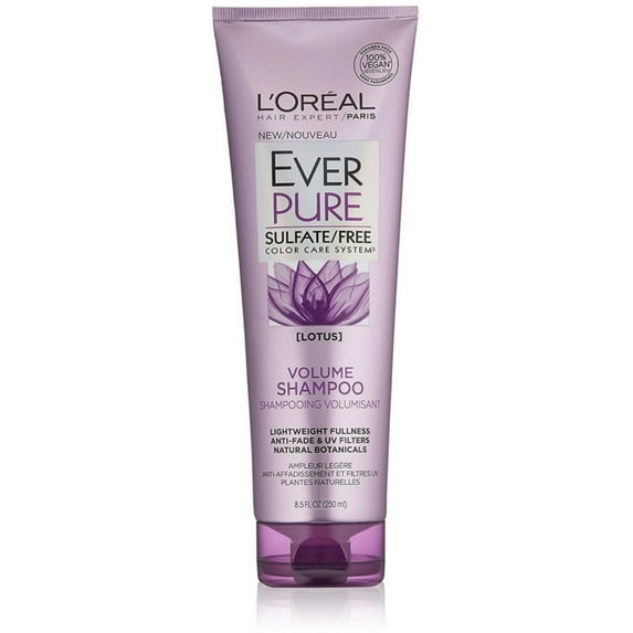 L'Oreal Paris EverPure Color Care Volume Hair Lotus Shampoo, 8.5oz, 6-Pack
