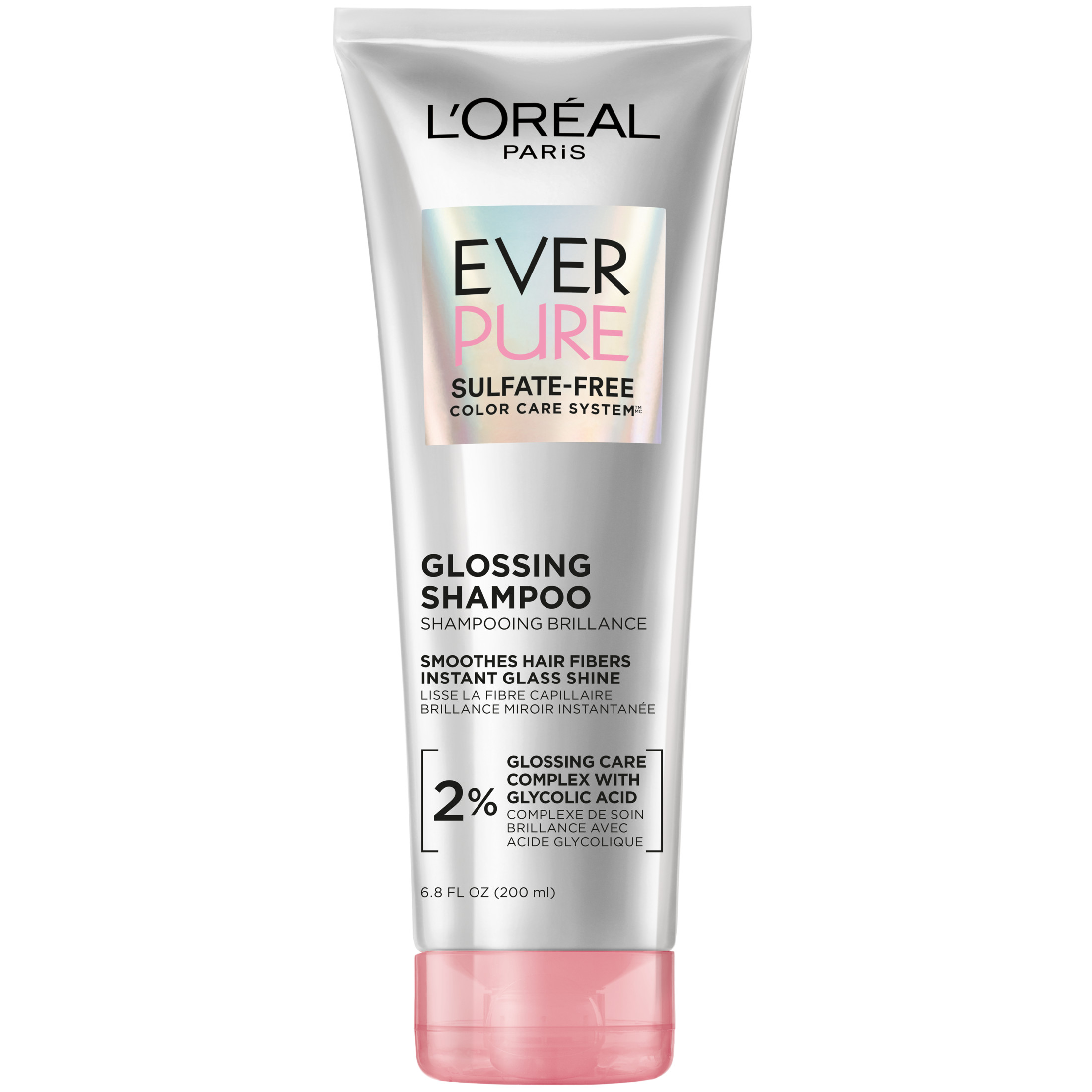 L Oreal Paris EverPure Glossing Sulfate Free Shampoo 6 8 Fl Oz For 