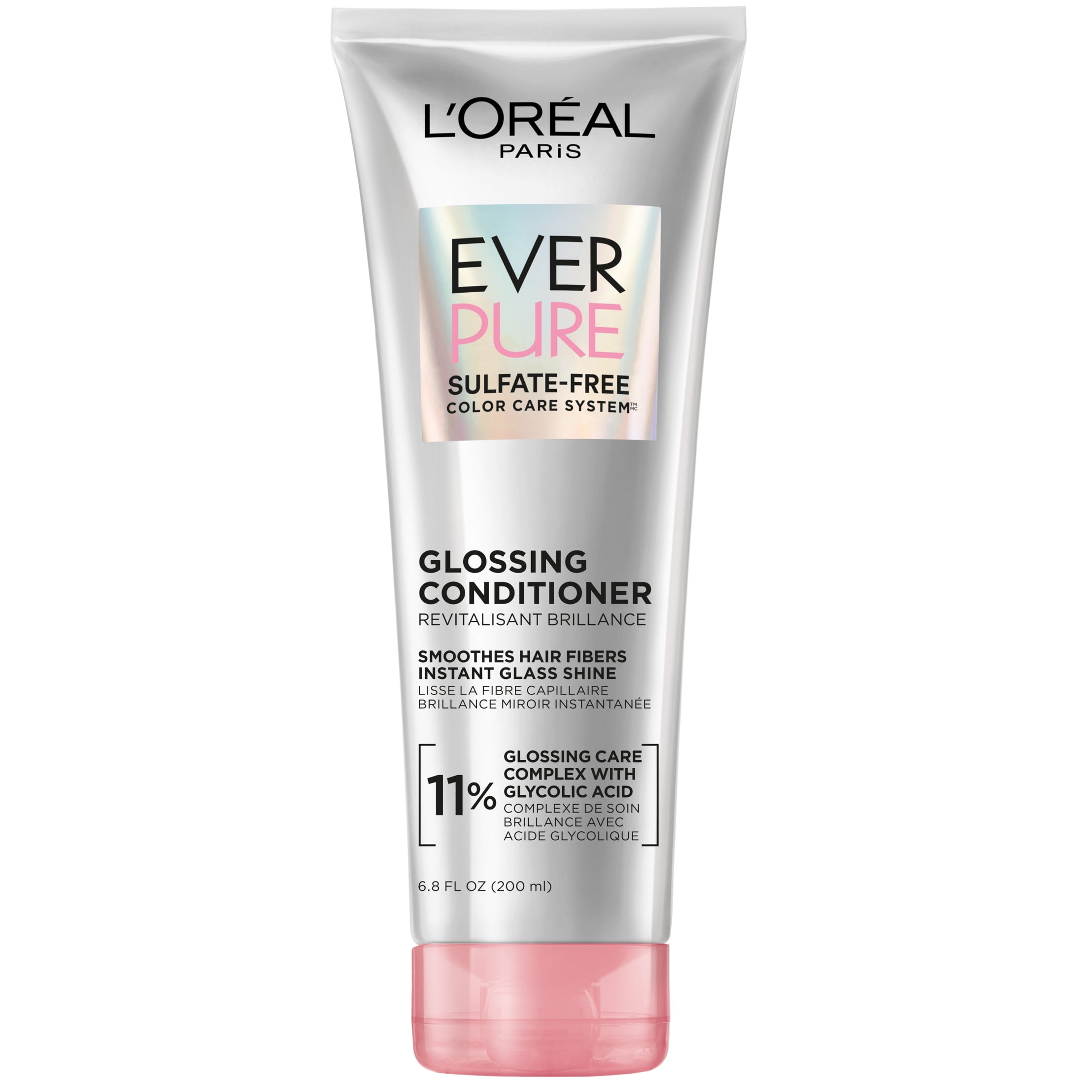 L'Oreal Paris EverPure Glossing Conditioner, Squeeze, 6.8 fl oz