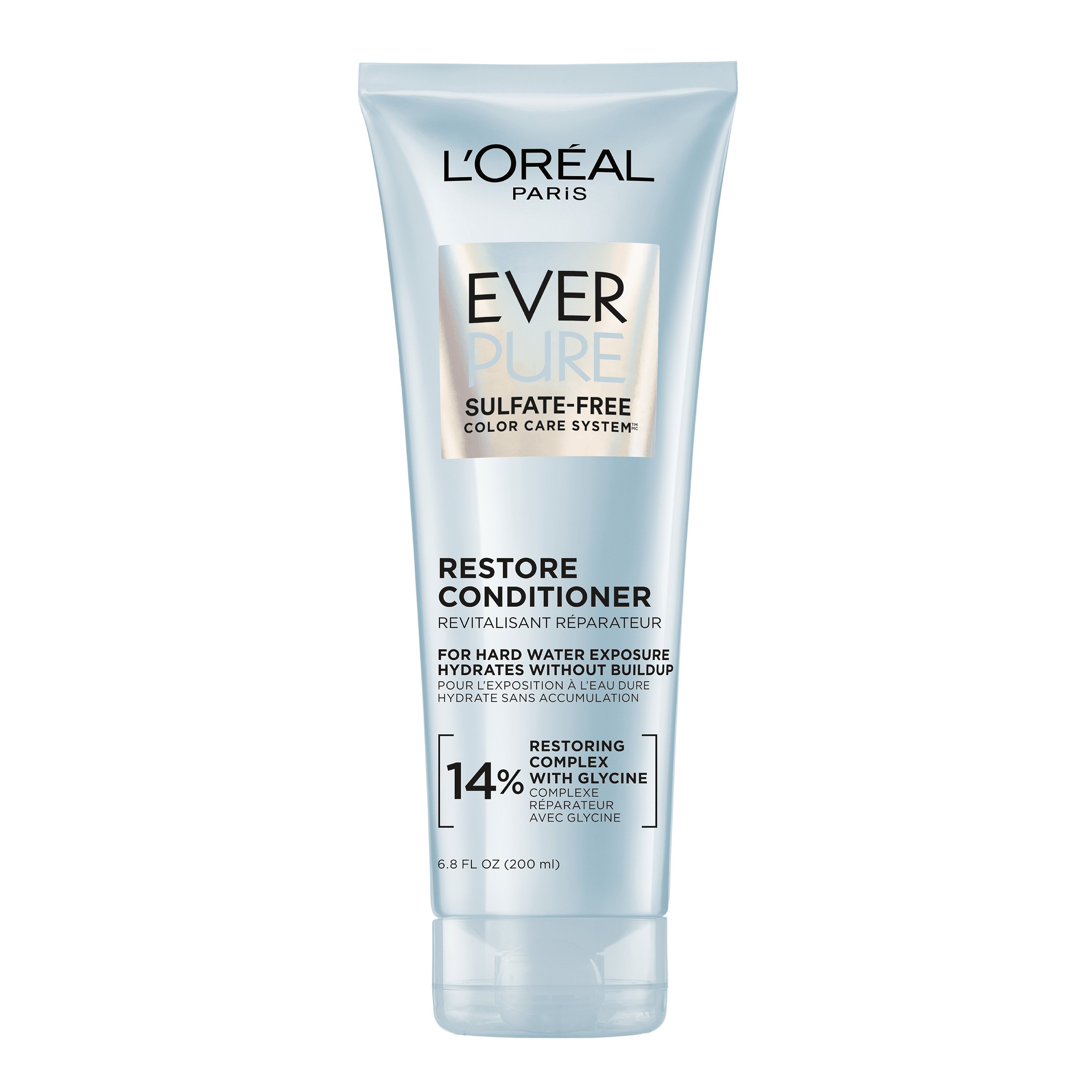 L'Oreal Paris EverPure Sulfate Free Restoring Conditioner with Antioxidants, Squeeze, 6.8 fl oz