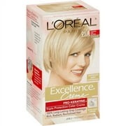 L'Oreal Paris Excellence Creme Permanent Triple Protection Hair Color, 9.5 A Lightest Ash Blonde, 1 kit