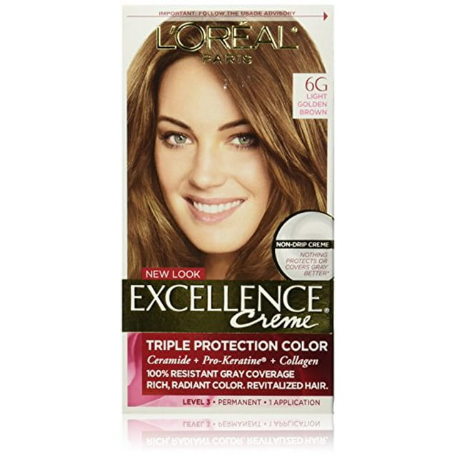 L'Oreal Paris Excellence Creme Triple Protection Hair Color, Light
