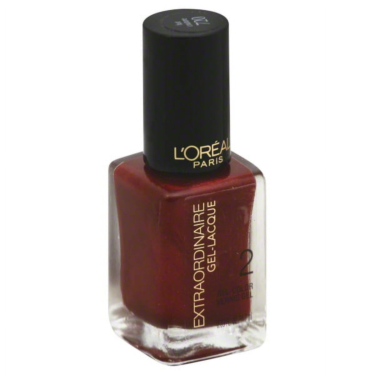 L'Oreal Paris Extraordinaire Gel Lacque, 720 Hot Couture, 0.39 oz Bottle