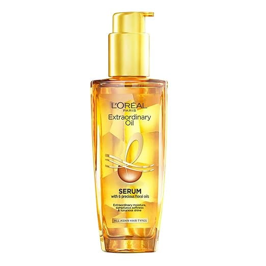 L'Oreal Paris Extraordinary Oil Hair Serum, Anti-Frizz Serum With