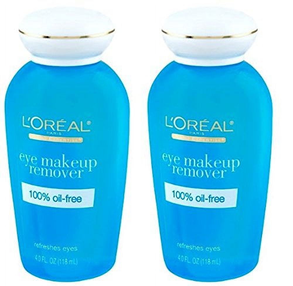 L'Oreal Paris Eye Makeup Remover, 4.0 Fluid Ounce (Pack of 2)
