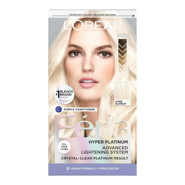 L'Oreal Paris Feria Hyper Platinum Advanced Lightening System Hair