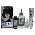thumbnail image 1 of L'Oreal Paris Feria Multi-Faceted Shimmering Permanent Hair Color, 21 Bright Black, 1 kit, 1 of 1