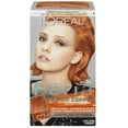 thumbnail image 1 of L'Oreal Paris Feria Multi-Faceted Shimmering Permanent Hair Color, C74 Copper Crave (Intense Copper), 1 Kit, 4-Pack, 1 of 4