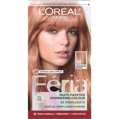 L'Oreal Paris Feria MultiFaceted Shimmering Permanent Hair Color, High
