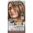 thumbnail interactive-video image 1 of L'Oreal Paris Feria Shimmering Permanent Hair Color, B61 Downtown Brown, Strengthens Hair, 1 Kit, 1 of 7