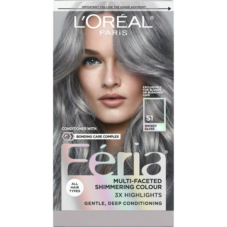 L'Oreal Paris Feria Shimmering Permanent Hair Color, Smokey
