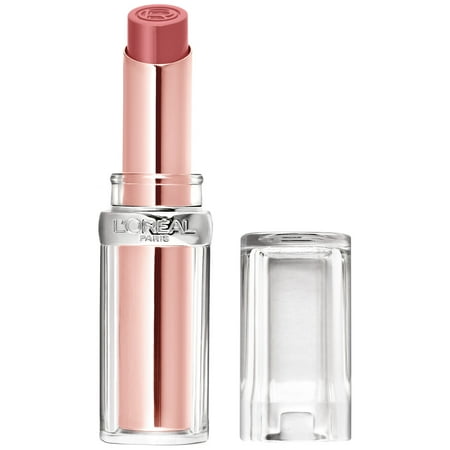 L'Oreal Paris Glow Paradise Balm-in-Lipstick with Pomegranate Extract, Nude Heaven, 0.1 oz.