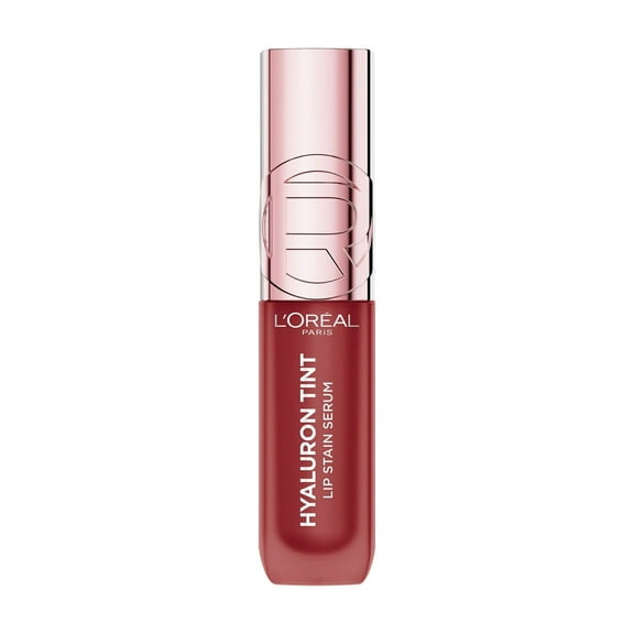 L'Oreal Paris Hyaluron Tint Lip Stain, 521 Bordeaux Please, 0.16 fl oz