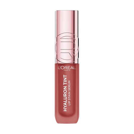 L'Oreal Paris Hyaluron Tint Lip Stain, 640 Tea Time, 0.16 fl oz