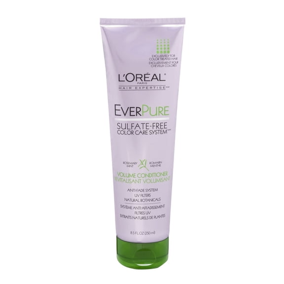 L'Oreal Paris Hair Expertise EverPure Volume Conditioner, 8.5 FL OZ