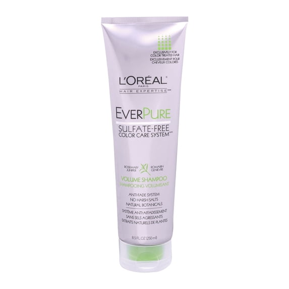 L'Oreal Paris Hair Expertise EverPure Volume Shampoo, 8.5 FL OZ