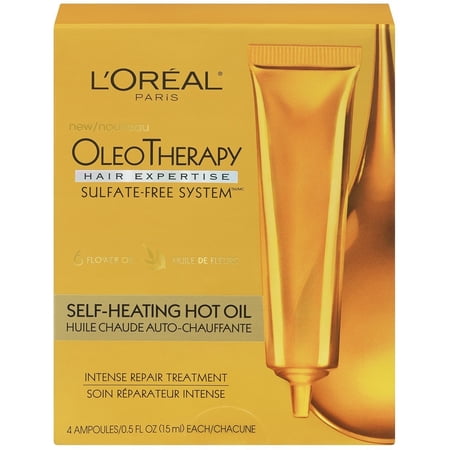 L'Oreal Paris Hair Expertise OleoTherapy Self-Heating Hot Oil Intense Repair Treatment 1 ea