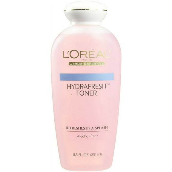 L'Oreal Paris Hydrafresh Toner 8.5 oz (Pack of 4)