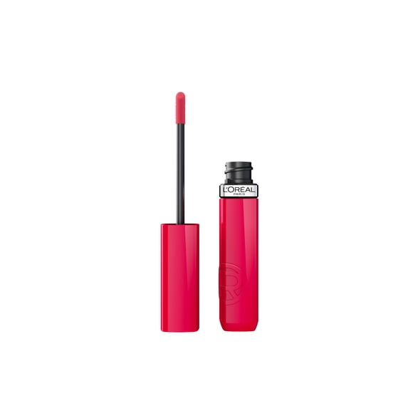 L'Oreal Paris Infallible Lacque Resistance Liquid Lipstick, Pink Oulala, 0.13 fl oz