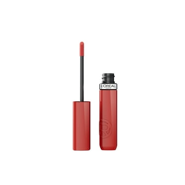 L'Oreal Paris Infallible Lacque Resistance Liquid Lipstick, Worth It Medium, 0.13 fl oz