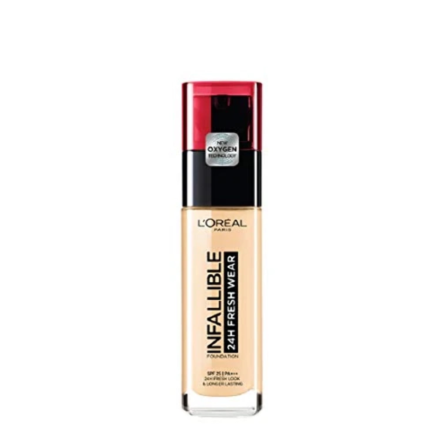 L'Oreal Paris Infallible 24H Fresh Wear Foundation, 125 Natural Rose, 30 ml