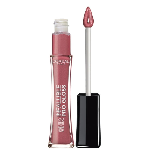 L'Oreal Paris Infallible 8 Hour Lip Gloss, Modern Mauve, Liquids, 0.21 fl oz